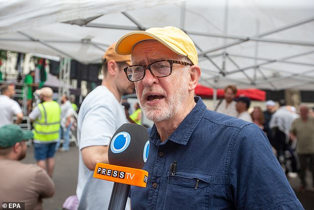 Sir Keir Starmer faces the threat of a new left-wing 'real socialist' party master-minded by supporters of ex-Labour leader Jeremy Corbyn (pictured)