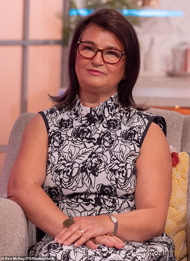 Late Hairy Bikers star Dave Myers ' widow opened up about her agonising guilt over his death in rare TV interview on Friday's episode of Lorraine