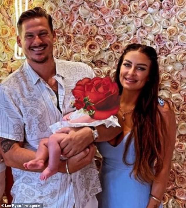 Lee and Verity enjoyed a lavish wedding ceremony in Seville last October - two years after their secret legal ceremony in Gibraltar (pictured together)