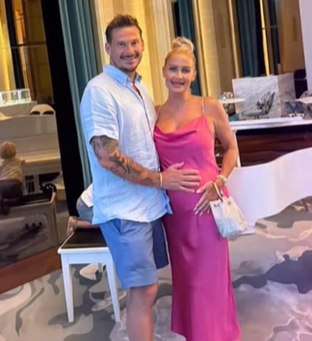 Blue star Lee Ryan has announced he is set to become a dad for the sixth time