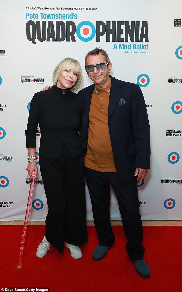 Quadrophenia stars Leslie Ash and Phil Daniels looked delighted to be in each other's company again as they reunited 45 years after filming the cult classic