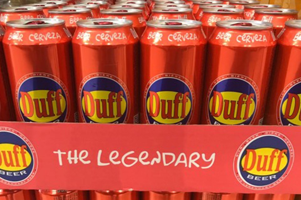 Lidl is selling Duff Beer