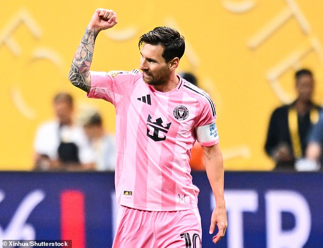 Lionel Messi (above) has opened up on his relationship with long-time rival Cristiano Ronaldo