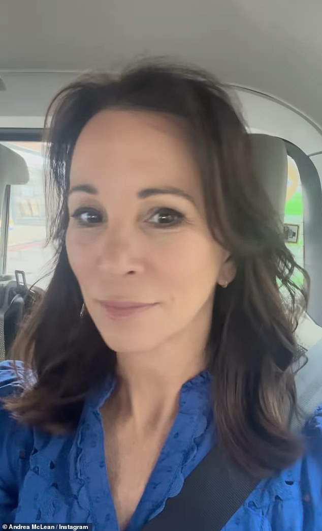 Loose Women's Andrea McLean shared a health update after a nightmarish diagnosis left her looking 'permanently dishevelled'