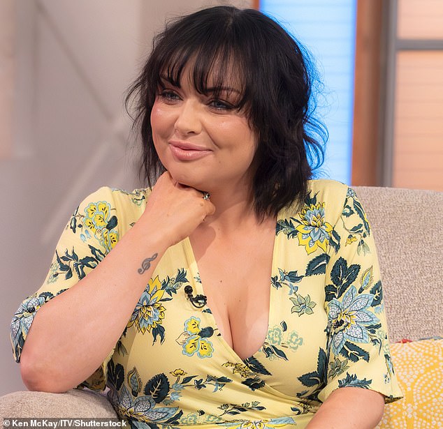Lorraine viewers were seriously distracted by EastEnders star Shona McGarty's appearance (pictured) as she promoted her new show on the sofa this morning