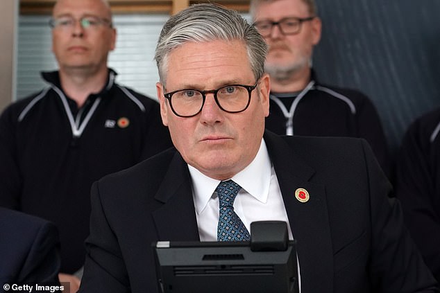 It is still less than a year since millions of voters decided that they would give Labour a chance. Pictured: Sir Keir Starmer on the phone to US President Donald Trump last month