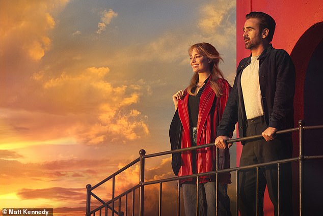 The movie tells the story of Sarah (Robbie) and David (Farrell), who meet at a mutual friend's wedding and are soon swept up in an out-of-worldly adventure to relive their past milestone moments together