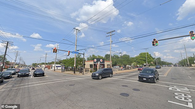 The Cleveland Division of Police received reports of drag racing in the area of Lee Road and Harvard Avenue (pictured) just after midnight Sunday
