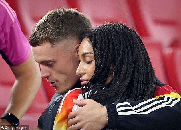 Florian Wirtz will be joined by his glamorous girlfriend Aaliyah after completing his move to Liverpool on Friday