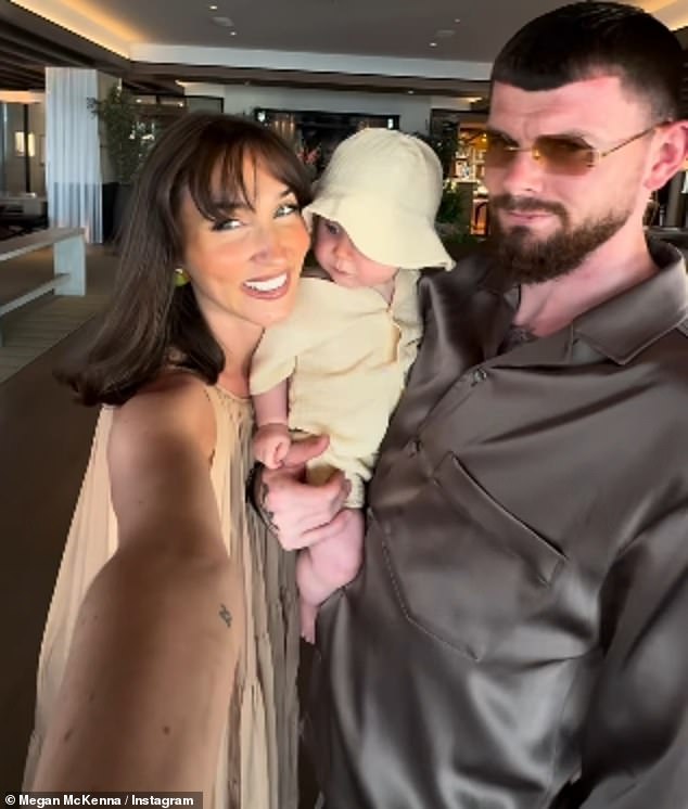 Megan McKenna has shared an insight into her honeymoon as she revealed what it is really like honeymooning with a baby in a sweet Instagram post on Friday