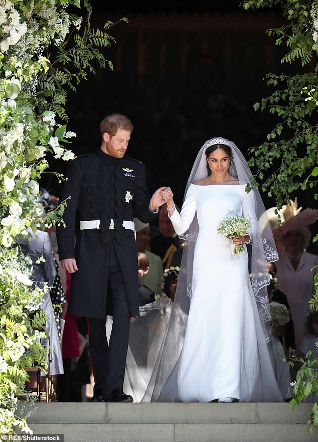 Prince Harry and Meghan Markle married at St George's Chapel, Windsor Castle on May 19, 2018