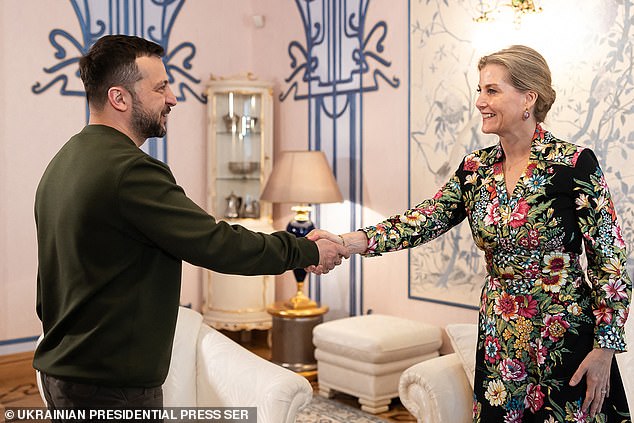 Sophie bravely denounced Putin's forces for using rape as weapon of war as she became the first British royal to visit Ukraine since Russia 's invasion in February 2022