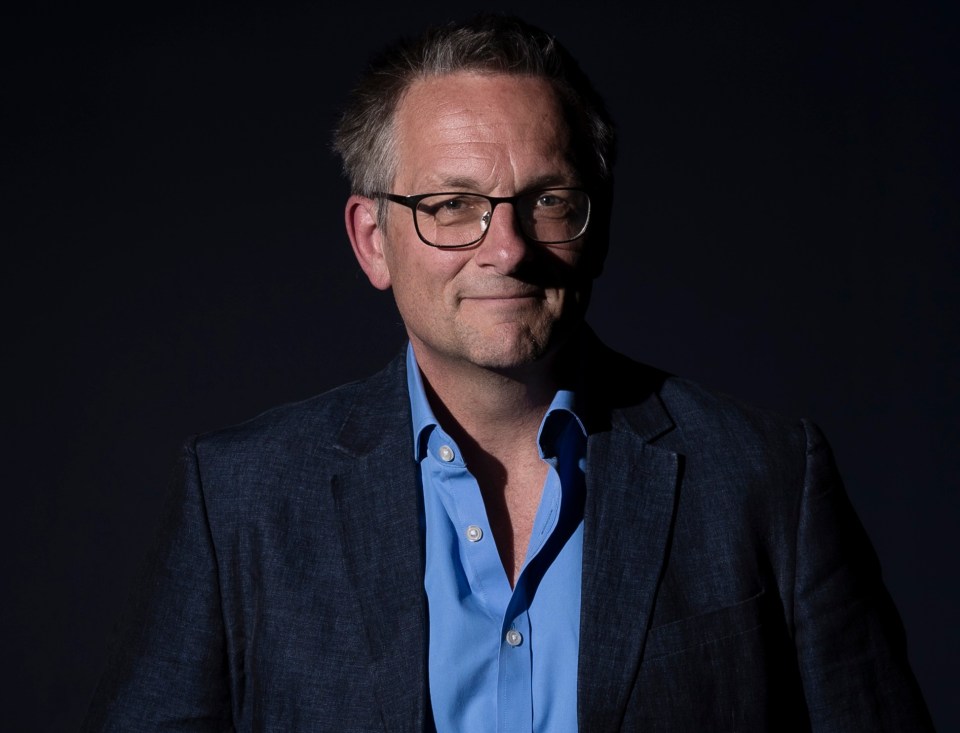 Portrait of Dr. Michael Mosley.