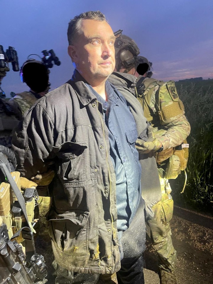 Photo of Vance Luther Boelter in custody.