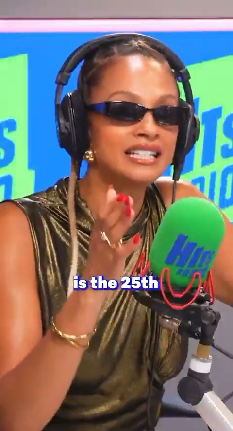 Alesha Dixon discussing Mis-Teeq's potential 25th-anniversary reunion.