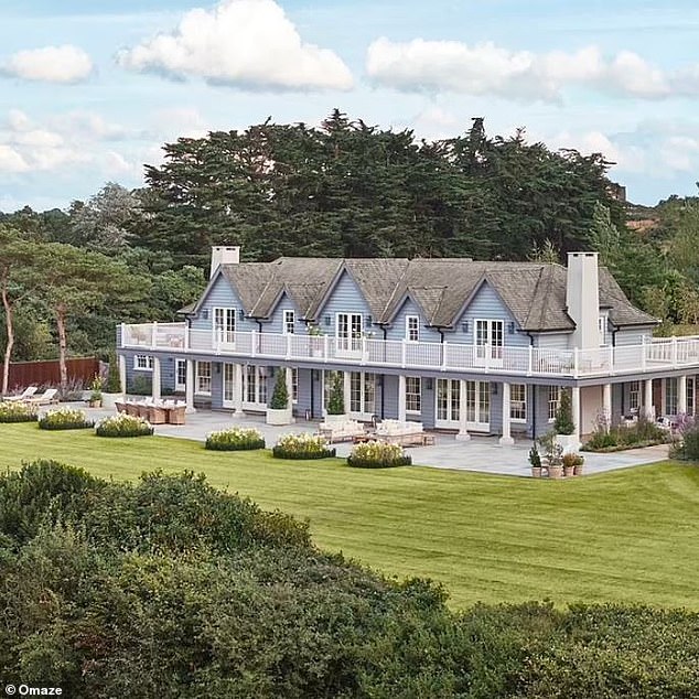 But Omaze's so-called notorious 'curse' appears to have struck again as the home, modelled on the luxurious seaside villas in the Hamptons in Long Island, is at the centre of a planning fallout