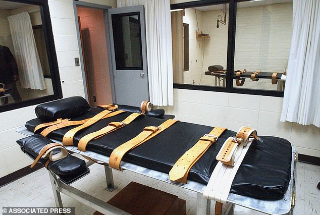 The lethal injection room at the Mississippi State Penitentiary in Parchman, Mississippi is seen