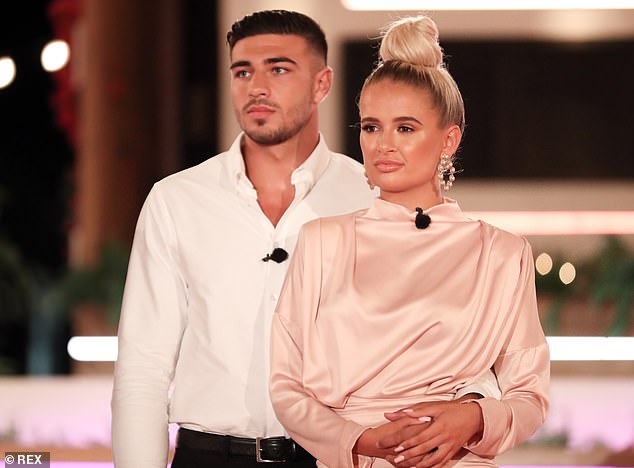 Molly-Mae Hague and Tommy Fury were included as one of Love Island's successful love stories during ITV's special 10-year anniversary episode on Sunday (seen on show in 2019)