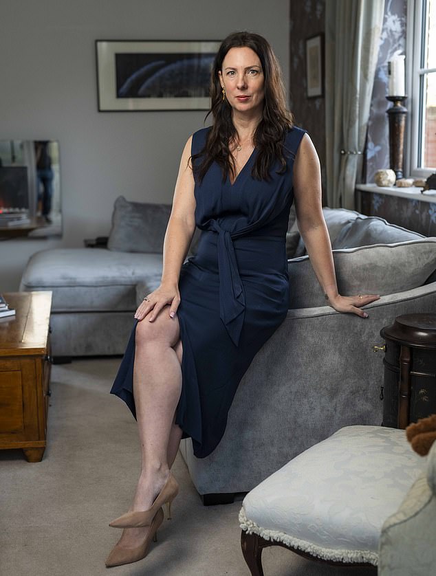 Louise Crabtree (pictured) says her former boss Marc Bandemer subjected her to a prolonged and stressful campaign of sexual harassment over the 14 months they worked together