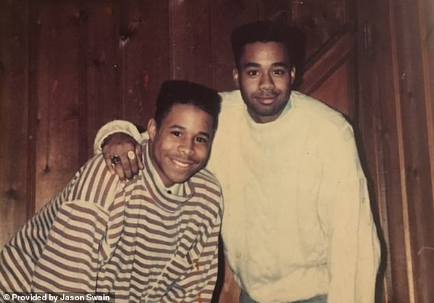 The Swain Brothers: Jason (pictured left) said that a part of him died, too, the night Dirk was crushed to death. December will mark 34 years since the horrific incident