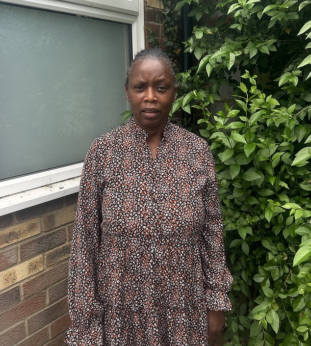 Brenda Grant, of Uxbridge, west London, claimed her neighbour cut her roof and built a new wall hanging over onto her property