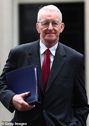 The Northern Ireland secretary, Hilary Benn