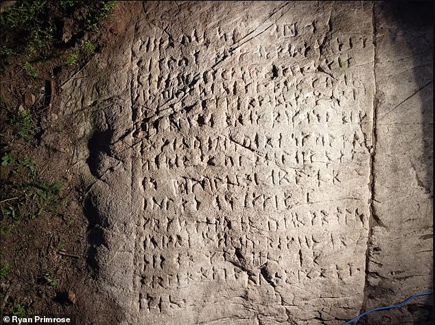 Archaeologists have deciphered 255 ancient characters that were etched into a stone more than 200 years ago