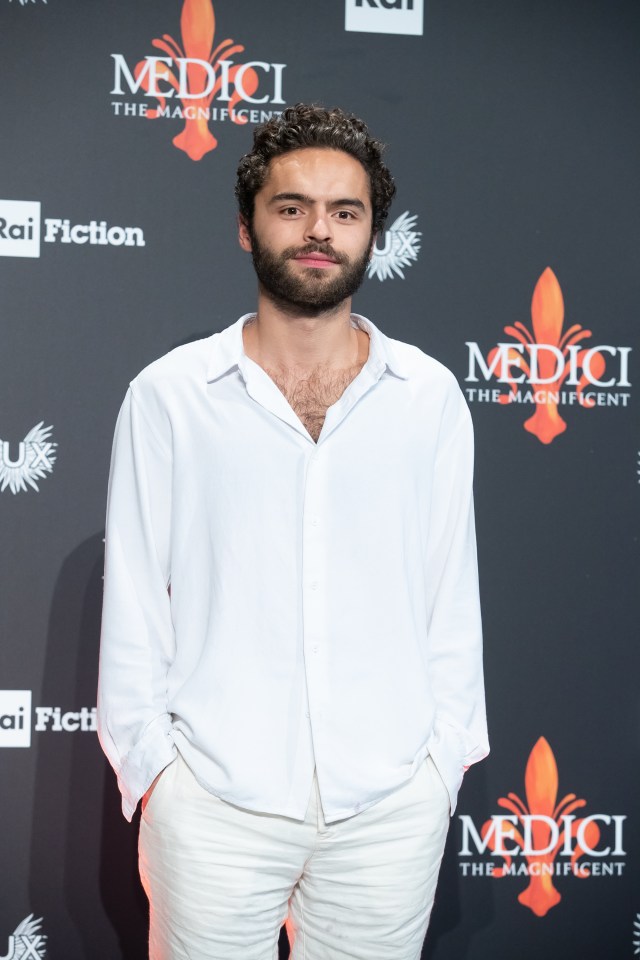 Sebastian De Souza at the Medici: The Magnificent press conference.