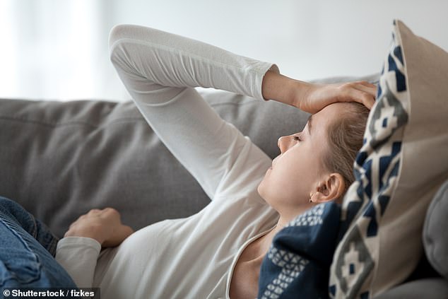 Researchers in Italy found liraglutide, the active ingredient in weight-loss drugs Victoza and Saxenda, may reduce migraine frequency by 50 percent (stock image)