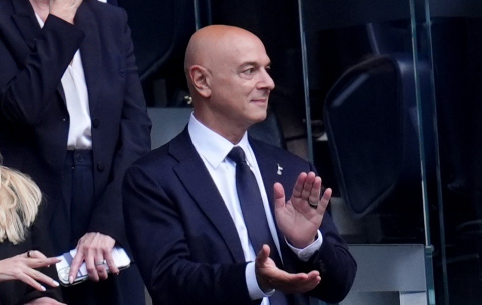 Tottenham Hotspur chairman Daniel Levy in the stands before the Premier League match at the Tottenham Hotspur Stadium, London. Picture date: Sunday May 25, 2025. PA Photo. See PA story SOCCER Tottenham. Photo credit should read: John Walton/PA Wire. RESTRICTIONS: EDITORIAL USE ONLY No use with unauthorised audio, video, data, fixture lists, club/league logos or "live" services. Online in-match use limited to 120 images, no video emulation. No use in betting, games or single club/league/player publications.