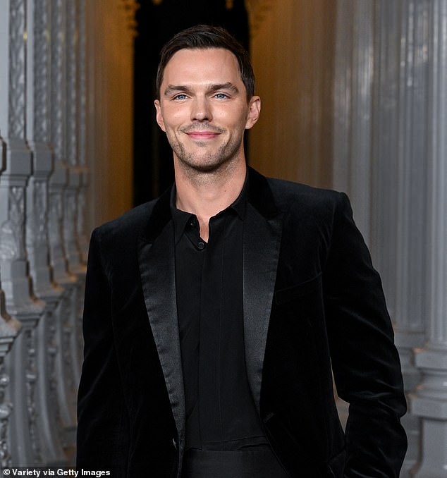 Nicholas Hoult, 35,has revealed his 'worryingly' dangerous hobby of racing Ferraris and said he has to often reassure film bosses
