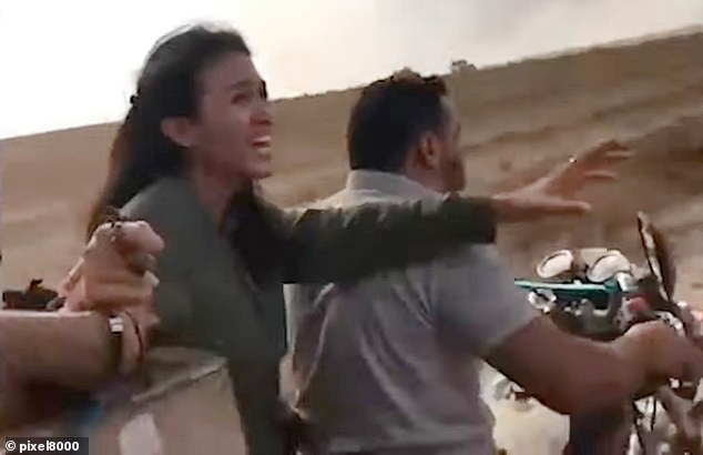 Noa became the face of the attack on October 7 after she was pictured being kidnapped by Hamas on the back of a motorbike