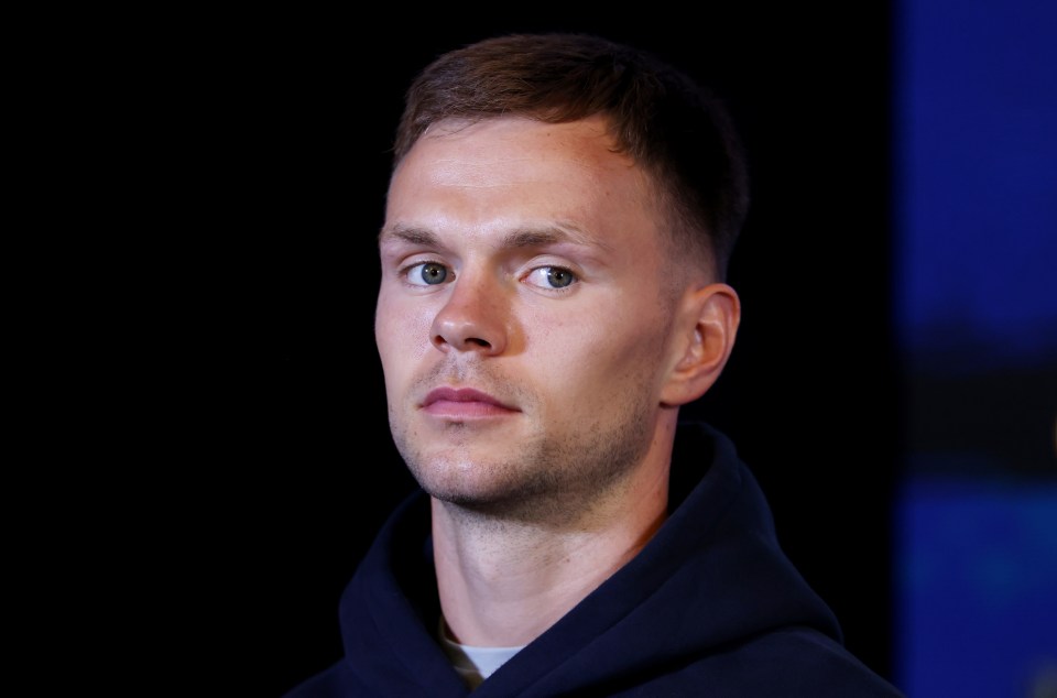 Headshot of Lewis Richardson at a press conference.