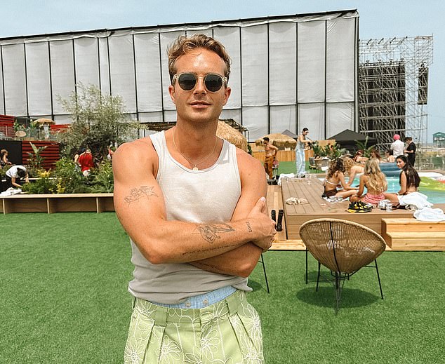 Conor George Thomson-Moore (pictured), the owner of Beach Blanket Babylon in Notting Hill, has been hit with a £31,000 fine after it was shut down for serious food and hygiene breaches