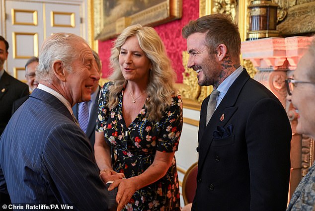 Penny attended an award ceremony for the King¿s Foundation earlier this month and presented an award at Buckingham Palace alongside other ambassadors.