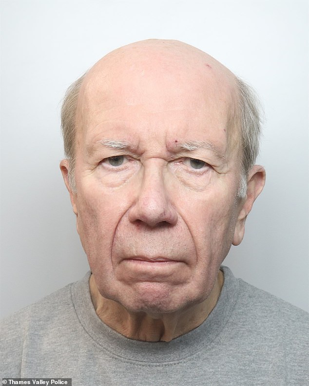 Peter Kindell (pictured), 80, brutally set up John Jones, 76, with the hammer in the lobby of a block of flats in Aylesbury, Buckinghamshire, at around 4.30pm on January 3