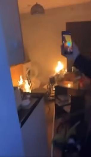 Some of those taking part in the disorder have even filmed themselves during riots