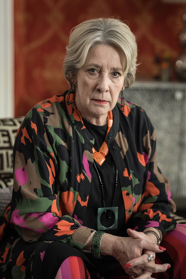 Murder Most Puzzling has been compared with the BBC ’s hit Ludwig, mainly because Cora Felton, played by Phyllis Logan (pictured) is a famous crossword compiler