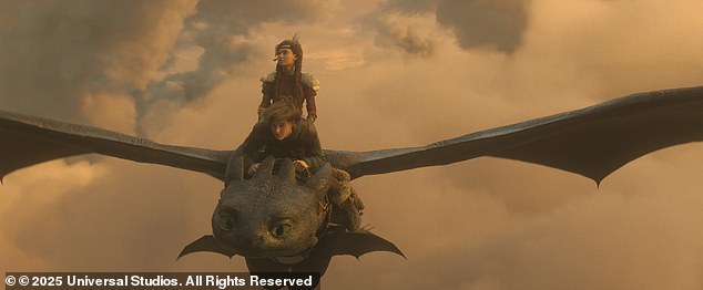 How to Train Your Dragon remained perched at the top of the box office its second week in theaters, in spite of some tough new competition