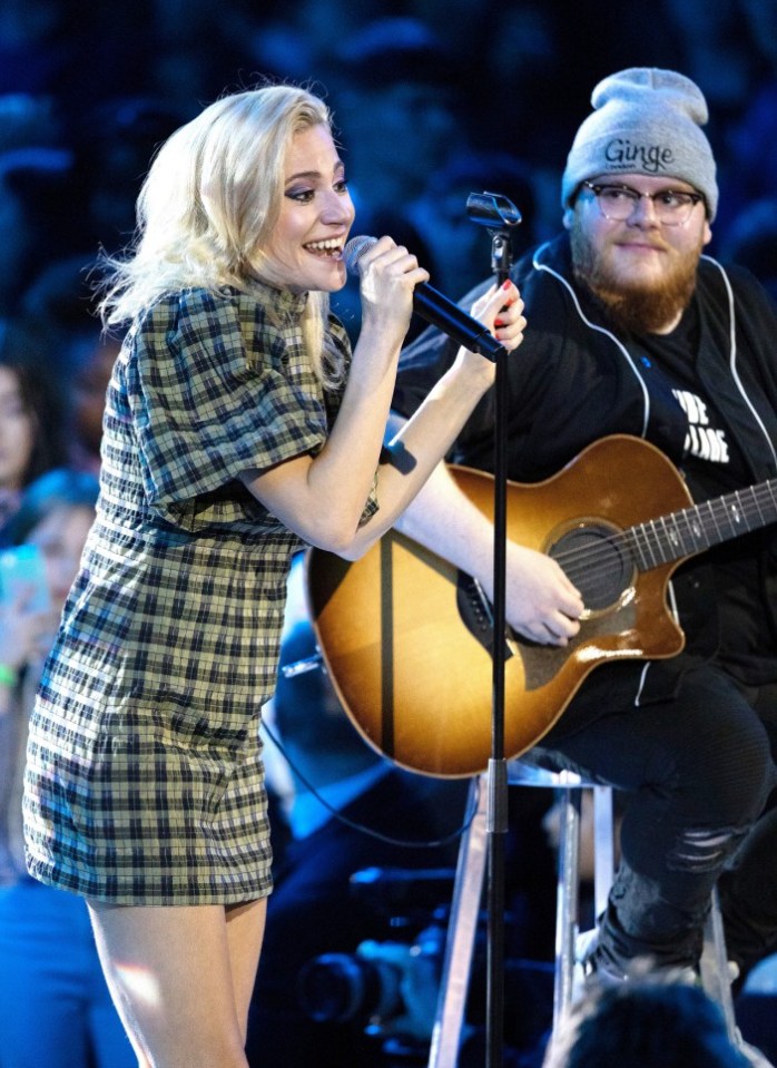 LONDON, ENGLAND - MARCH 06: Pixie Lott performs on stage at SSE Arena, Wembley on March 06, 2019 in London, England. (Photo by Jo Hale/Redferns)