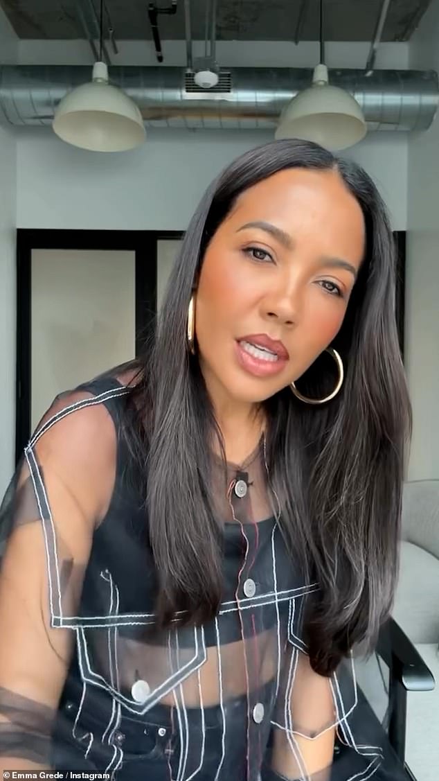 Emma Grede hailed the Duchess of Sussex in a follow-up video posted on Instagram last night