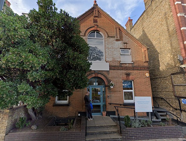 The 22-year-old denied 17 counts of child cruelty, but admitted seven similar offences, while working at the Riverside Nursery (pictured) between January 31 and June 28 last year