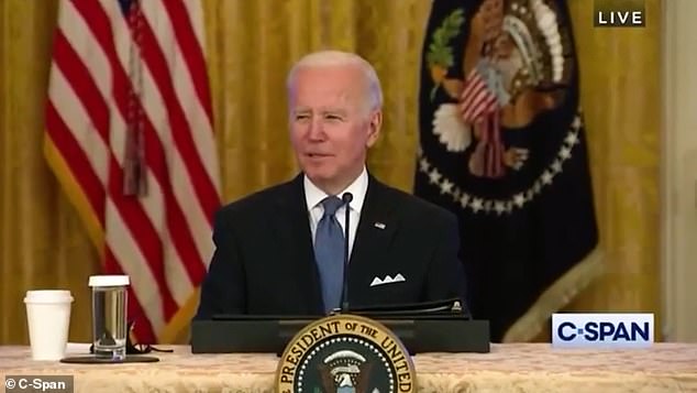 Former President Joe Biden landed himself in hot water in 2022 after he was heard calling a journalist a 'stupid son of a b****' on a hot mic