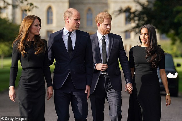 The two brothers have barely spoken to each other since the Duke and Duchess of Sussex left the UK for the US and abandoned royal duties
