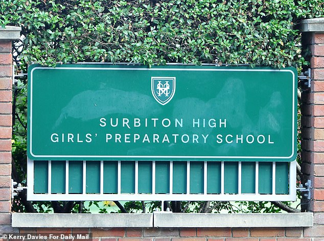 At present Surbiton High School, in south west London, has fees of up to £24,000 a year while Banstead Preparatory School, in Surrey, charges parents up to £19,000 a year