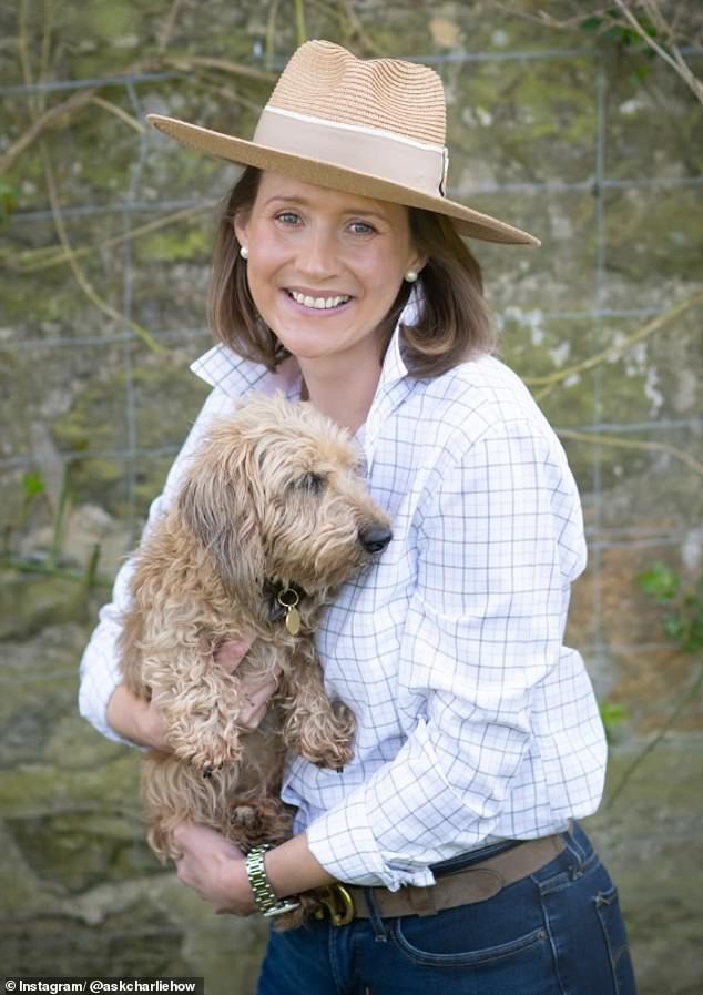 Professional homemaker Charlie Gray (pictured), 44, from West Sussex has revealed how she's found international success by helping people learn to cook and clean
