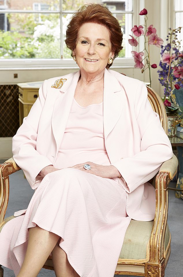 Lady Elizabeth Anson was the late Queen's cousin as well as the goddaughter of George VI