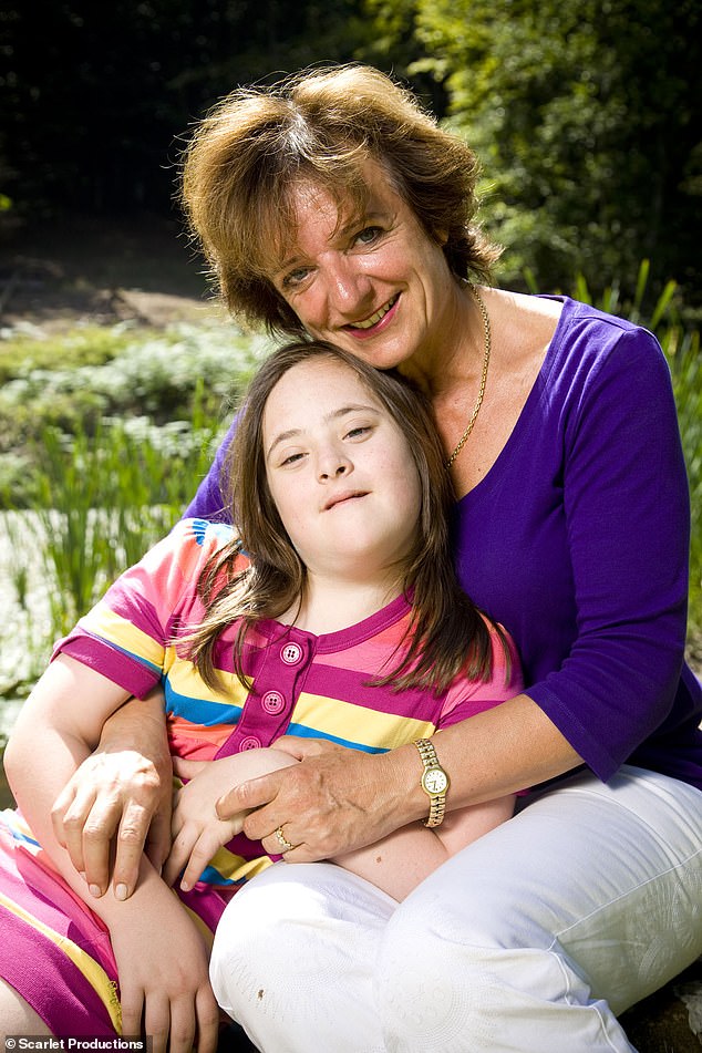 Tory peer Baroness Monckton with her daughter Domenica, 30