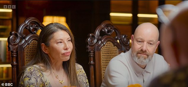 Yin said: 'The real gift that Race gave me was to address that then move forward with my life... 'My partner, who I had been with for three years, had passed away very suddenly in September 2023'