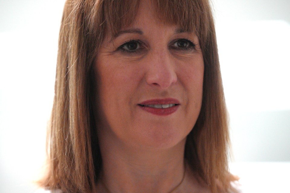 Close-up portrait of Rachel Reeves.